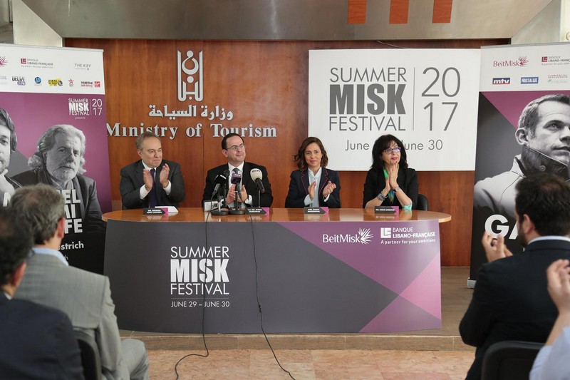 Garou and Marcel Khalife at Summer Misk Festival